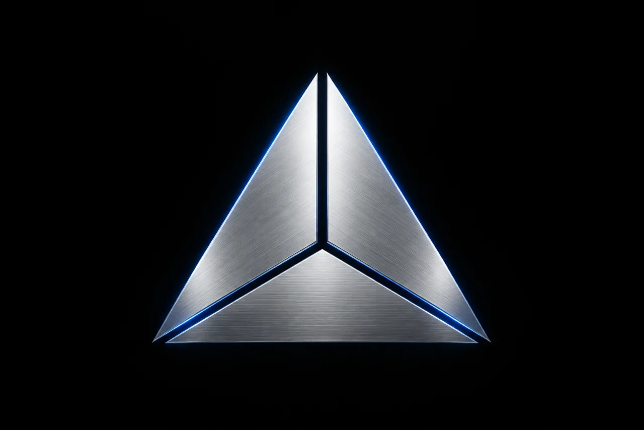 Valen Systems mark in silver